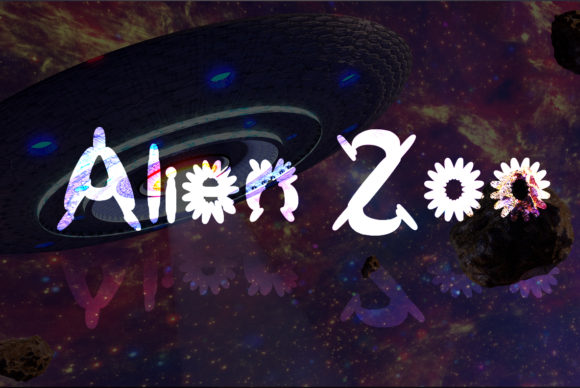 Alien Zoo: A Display Font for Out-Of-This-World Campaigns