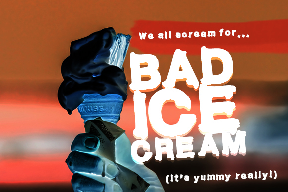 Bad Ice Cream: A Chillingly Unique Font for Bold Campaigns