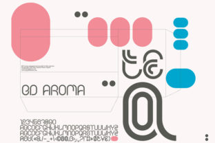BD Aroma: A Playful Font for Craft and Product Design