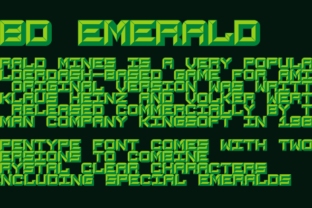 BD Emerald: A Charming Font for Creative Makers