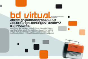 BD Virtual: A Clean, Geometric Font for Impactful Campaigns