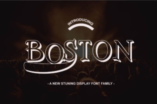 Boost Your Campaign with Boston Family Font
