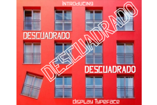 Descuadrado: A Versatile Font for Modern Editorial Design