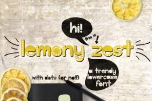 Discovering Lemony Zest: A Perfect Font for Editorial Design