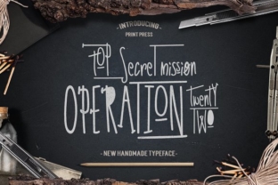 Discovering Operation 22: A Versatile Font for Creative Branding