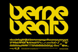 Enhance Your Brand with BD BerneBeats: A Groovy Geometric Font