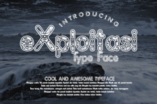 EXploitasi: A Bold and Creative Display Typeface