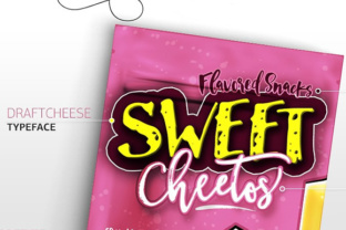Explore Draft Cheese: A Playful Display Font for Engaging Campaigns