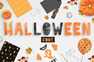 Ha-Halloween: A Spooky and Fun Display Font for Creative Projects