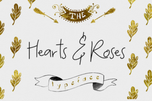 Hearts and Roses: A Charming Font for Crafters and Creators