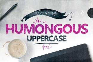 Humongous: A Bold and Beautiful Display Font for Web Design