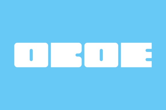 Oboe Family: A Geometric Display Font for Modern Web Design