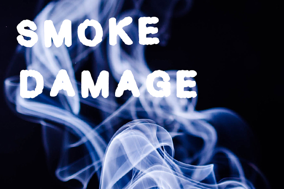 Smoke Damage: A Cool, Wavy Handwritten Display Font