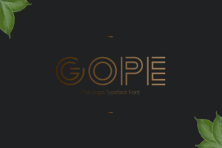 Transform Your Brand with Gope: A Signature Font for Logos