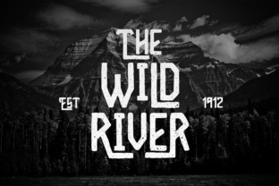 Wild River: A Vintage Font for Timeless Branding